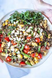 Lentil And Wild Rice Salad With Summer Vegetables Recipe Well Vegan Recipe Summer Vegetable Recipes Wild Rice Salad Vegetable Recipes
