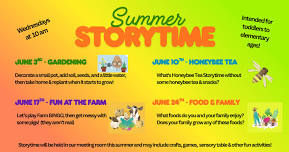 Fun at the Farm Summer Storytime