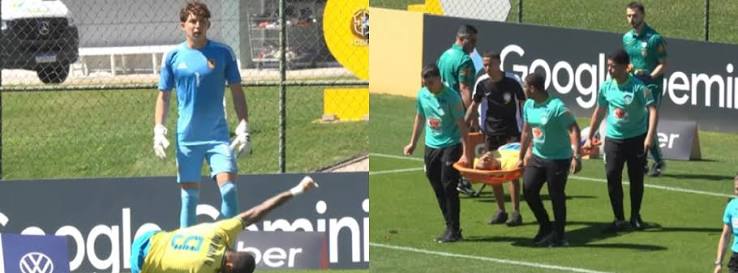 Ex-Cuiab&aacute;, Aiyran Vieira se lesiona com apenas oito minutos em estreia pela Sele&ccedil;&atilde;o Sub-17 &raquo; Esportes & Not&iacute;cias