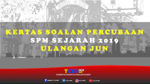 Di sini admin kongsikan koleksi kertas soalan dan skema jawapan bagi peperiksaan percubaan spm tahun 2019 untuk rujukan para pelajar. Pendidikan Tcer My
