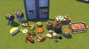Alas that cannot generally be done without the use of cc. Mod The Sims Medieval Market Stuff Pack