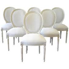 White chair cool chairs chair upholstery mackenzie childs painted chairs dining chairs upholstered dining accent chairs for living room upholstered chairs chair decor floral chair upholster slipper chairs. White Upholstered Dining Chairs 13 For Sale On 1stdibs