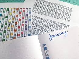 See more ideas about 2021. Free 2021 Monthly Vertical Date Strips For Bullet Journals Lovely Planner