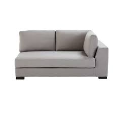 Dank unserer modulsofas kannst du dein sofa nach bedarf vergrößern! Ausziehbares Modulares Sofa Armlehne Rechts Hellgrau Terence Maisons Du Monde