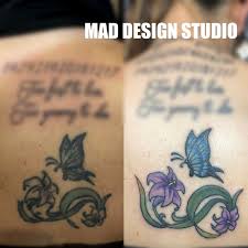 古いタトゥーの化粧直し | MAD TATTOO STUDIO