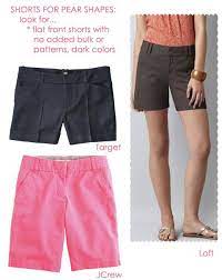 Summer Shorts For Your Body Type Dump Your Frump Pear Shape Fashion Pear Shaped Outfits Pear Shaped Women
