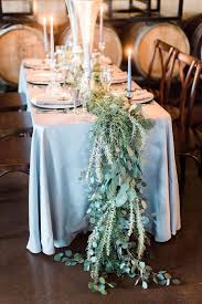 Go from something blue to everything blue with a blue wedding theme! Top 20 Classic Romantic Dusty Blue Wedding Decor Ideas Hi Miss Puff