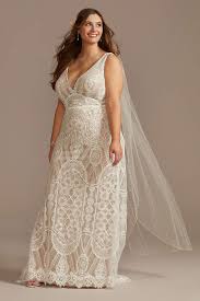 Every style is available in sizes 16w to 26w. Plus Size Wedding Dresses Bridal Gowns David S Bridal