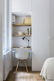 2 Small And Cute French Apartments Under 50 Square Meters Modern Bedroom Chairs Desks For Small Spaces Home Decor Bedroom