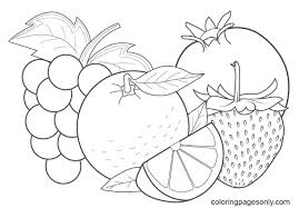 You can also download or link directly to our mango coloring books and coloring sheets for free ‐ just click on the pictures to view all the details. Tropical Fruits Pictures Coloring Pages Tropical Fruits Coloring Pages Coloring Pages For Kids And Adults