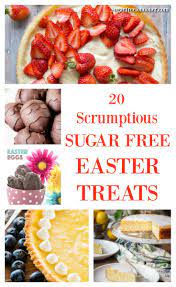 Feel free to try whatever toppings you'd like; 20 Scrumptious Sugar Free Treats For Easter Easter Food Appetizers Sugar Free Treats Sugar Free Recipes