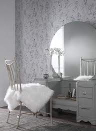 From resource libraries though thematic patterns and signature license partner offering, york's family of wallpapers are as diverse as the are bountiful. Barely There Wallpaper In Silver And Black Design By York Wallcovering Burke Decor