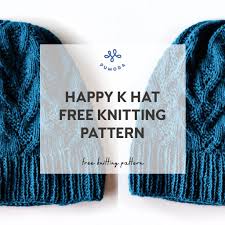 I found this easy knitting tutorial on pinterest. Free Hat Knitting Pattern Happy K Pumora All About Hand Embroidery