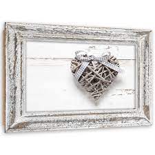 Feeby Wall Decoration Retro 90 x 60 cm Art Print Modern Twigs Heart Bow  Grey : Amazon.de: Home & Kitchen