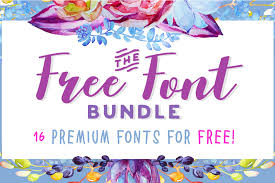 Download The Free Font Bundle Bundle Creative Fabrica PSD Mockup Templates