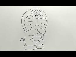 Gambar hitam putih pada sketsa si doraemon ini lebih lucu lagi, ia sedang menaiki sapu terbang dan memakai topi sihir. Menggambar Doraemon Itu Sangat Mudah Draw Doraemon Is Easy Youtube