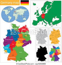 Aktuelle craft® kollektion online entdecken. Landkarte Deutschland Gebiete Landkarte Stadte Deutschland Haupt Canstock