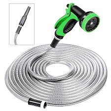 Mua Forever Steel Hose 25 304 Stainless Steel Garden Hose As Seen On Tv Lightweight Kink Free And Stronger Than Ever Durable And Easy To Use Tren Amazon Má»¹ Chinh Hang 2020 Fado