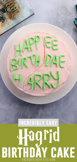 Check spelling or type a new query. Harry Potter S 11th Birthday Hagrid Cake Recipe One Sweet Appetite