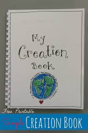 I am soooo excited about this product. Creation Book Free Printable Happy Home Fairy