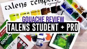 Review Demo Royal Talens Gouache