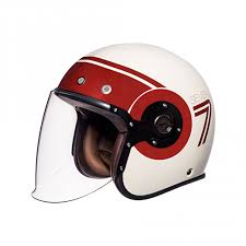 Kask smk retro to współczesna wariacja na temat ponadczasowych linii, wykorzystująca zaawansowane materiały pochłaniających energię uderzenia, z myślą o zapewnie. Smk Eldorado Seven Retro Jethelm Im Motoport Onlineshop