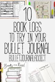 Bullet Journal Addict 10 Creative Bullet Journal Book Tracker Ideas Bullet Journal Books Book Log Bullet Journal Reading List