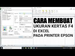 Cara menambahkan ukuran kertas f4 pada setelan printer canon ip2770. Cara Menambahkan Ukuran Kertas F4 Pada Printer Epson Bisako