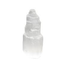 Crystal selenite wand for dark spaces another beautiful thing about selenite is how it spreads light into dark corners of your house. Clear Selenite Crystal Stone Tower Negative Energy Balance Chakra Heal Treasuregurus