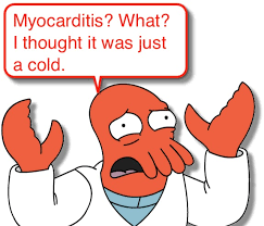 The condition poses a heightened risk to those whose physical activity puts stress on the heart: Myocarditis