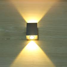 2w Led Wall Lamp Square Led Spot Light Aluminm Modern Home Decoration Light For Bedroom Dinning Room Restroom Lights For Bedroom Led Wall Lampwall Lamp Aliexpress