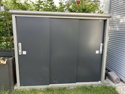 Gartenhaus mit schiebetür bei lionshome. Gerateschrank Ebay Kleinanzeigen