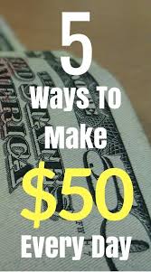 Best Extra Income Opportunities That Pay 50 Daily Earn Money From Home Ways To Earn Money Side Money