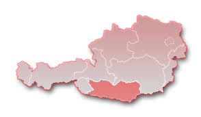 Karte von kärnten (bundesland / provinz in österreich) | welt atlas.de bahnnetz karnten übersichtskarte balkan (politische karte) : Geographie Karntens Wikipedia