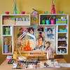 Small space craft room storage ideas. 3