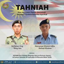 Majlis angkatan tentera di bawah kuasa am ydpa bertanggungjawab untuk memerintah, menjaga tatatertib. Agong Ucap Tahniah Kepada Dua Kadet Bakal Sertai Akademi Tentera As