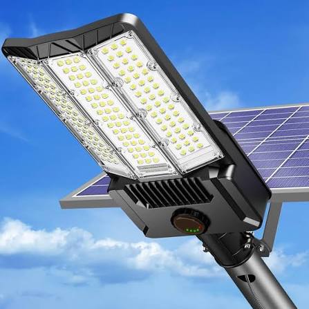 Dimgogo 3000W Outdoor Solar Street Light 60000LM Solar Parking Lot Light, Dusk to Dawn Solar Power 3D Motion Sensor IP66 Waterproof Commercial Grade for Yard, Garage, Garden : Buy Online at Best