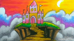 Maybe you would like to learn more about one of these? Mewarnai Istana Castle Dengan Crayon Gradasi Seperti Juara Lomba Lukis By Sanggar Lukis Pelangi Easy Drawing