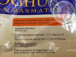 Namun apakah faktanya seperti itu? Cara Masak Beras Moghul Faiza Basmathi Blog Sihatimerahjambu