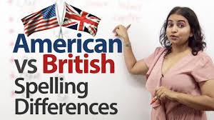 British Vs American English Spelling Differences Free English Lesson Youtube