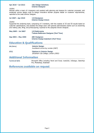 Jobs for interior designers are projected to grow by 4% (or 2,900 jobs) from 2016 through 2026, according to the bureau of labor statistics (bls). Interior Designer Cv Example Writing Guide Get Hired Resume Examples Basic Resume Examples Cv Examples