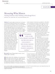 Aims of lesson at the end of the lesson learners should be able to: Pdf Measuring What Matters Assessing Creativity Critical Thinking And The Design Process