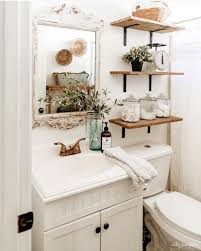 Cabinetry that can store more personal items is essential for a small bathroom and can double as decoration. 50 Chic And Practical Small Bathroom Ideas