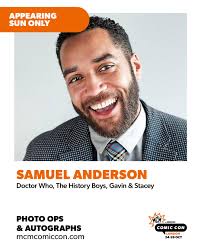 Samuel Anderson is heading to MCM London 🤩 Best known for bringing to life  Danny Pink, boyfriend of Clara Oswald, in Doctor Who, Samuel will be  joining us for autographs and photo