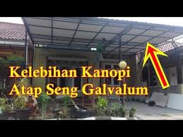 Atap spandek merupakan atap berupa lembaran tipis ringan. Kanopi Galvalum Kanopi Jakarta