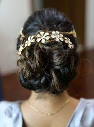 This long bun updo is an effortless indian beauty look to achieve in just a few minutes. Stylish Bun Accessories To Flaunt Your Hair This Wedding Season Shaadisaga