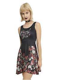 Panic At The Disco Floral Dress Disco Dress Hot Topic Dresses Hot Dress