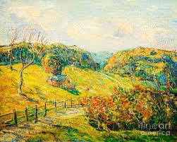 Maybe you would like to learn more about one of these? New England Landscape Painting By Celestial Images