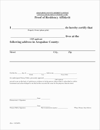 Printable Notarized Letter Of Residency Template Di 2020