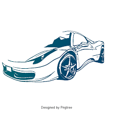 Roadster Bleu De Vecteur Clipart Voiture Voiture De Sport Cartoon Voiture Fichier Png Et Psd Pour Le Telechargement Libre Dessin Voiture Clipart Png